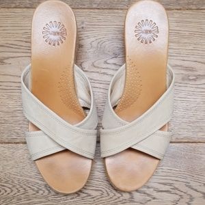UGG wedge sandals
